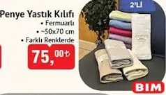 PENYE YASTIK KILIFI 50X70 CM 2'Lİ